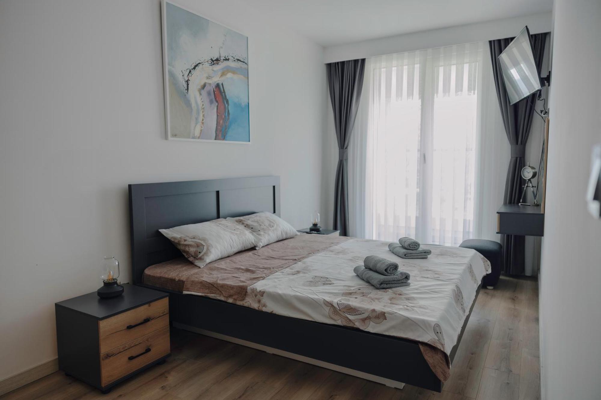 33Rd Floor Twin Apartments In Cevahir Sky City Complex With Pool, Spa, Fitness And Parking Included In Price Üsküp Dış mekan fotoğraf