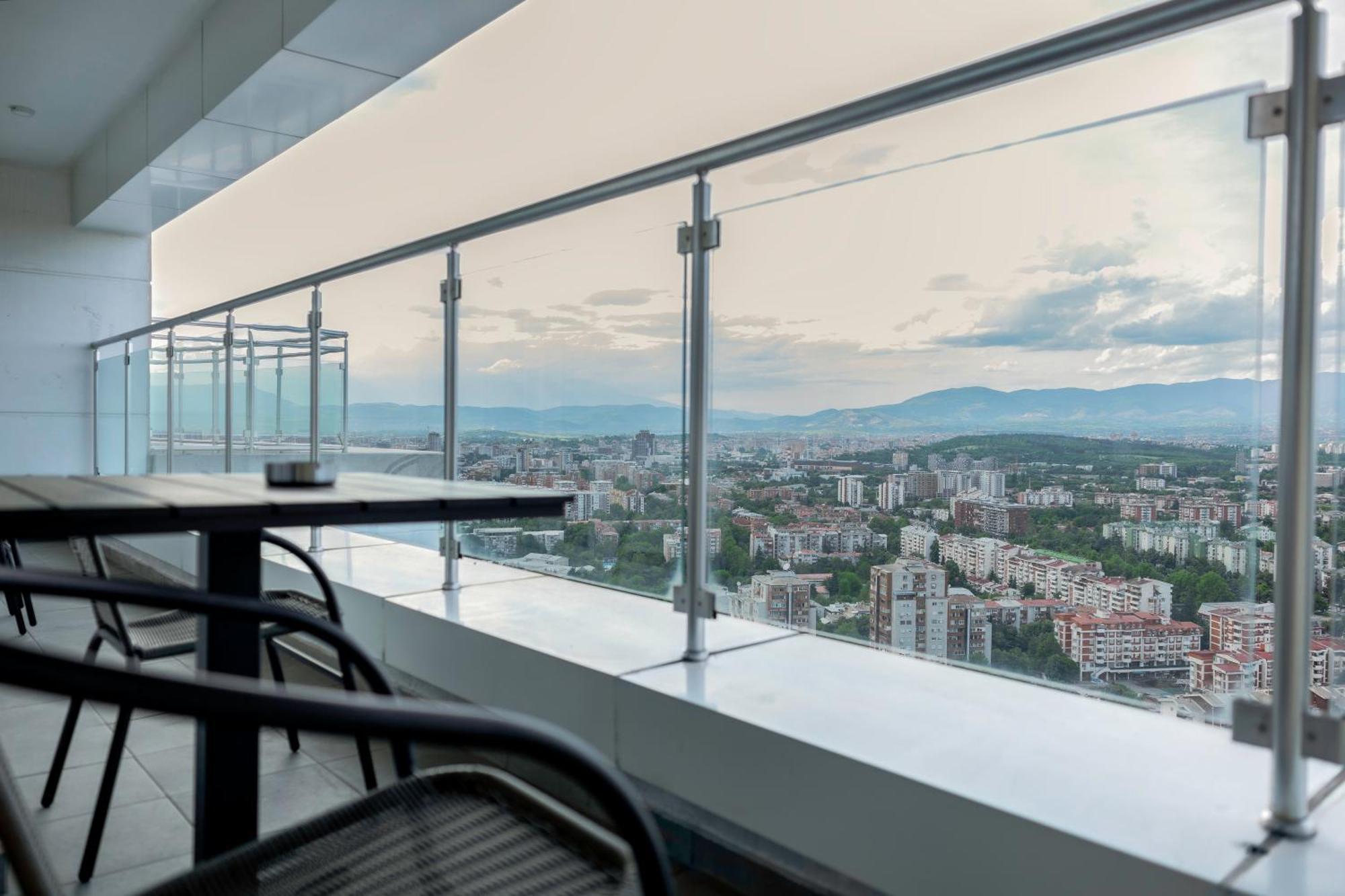 33Rd Floor Twin Apartments In Cevahir Sky City Complex With Pool, Spa, Fitness And Parking Included In Price Üsküp Dış mekan fotoğraf