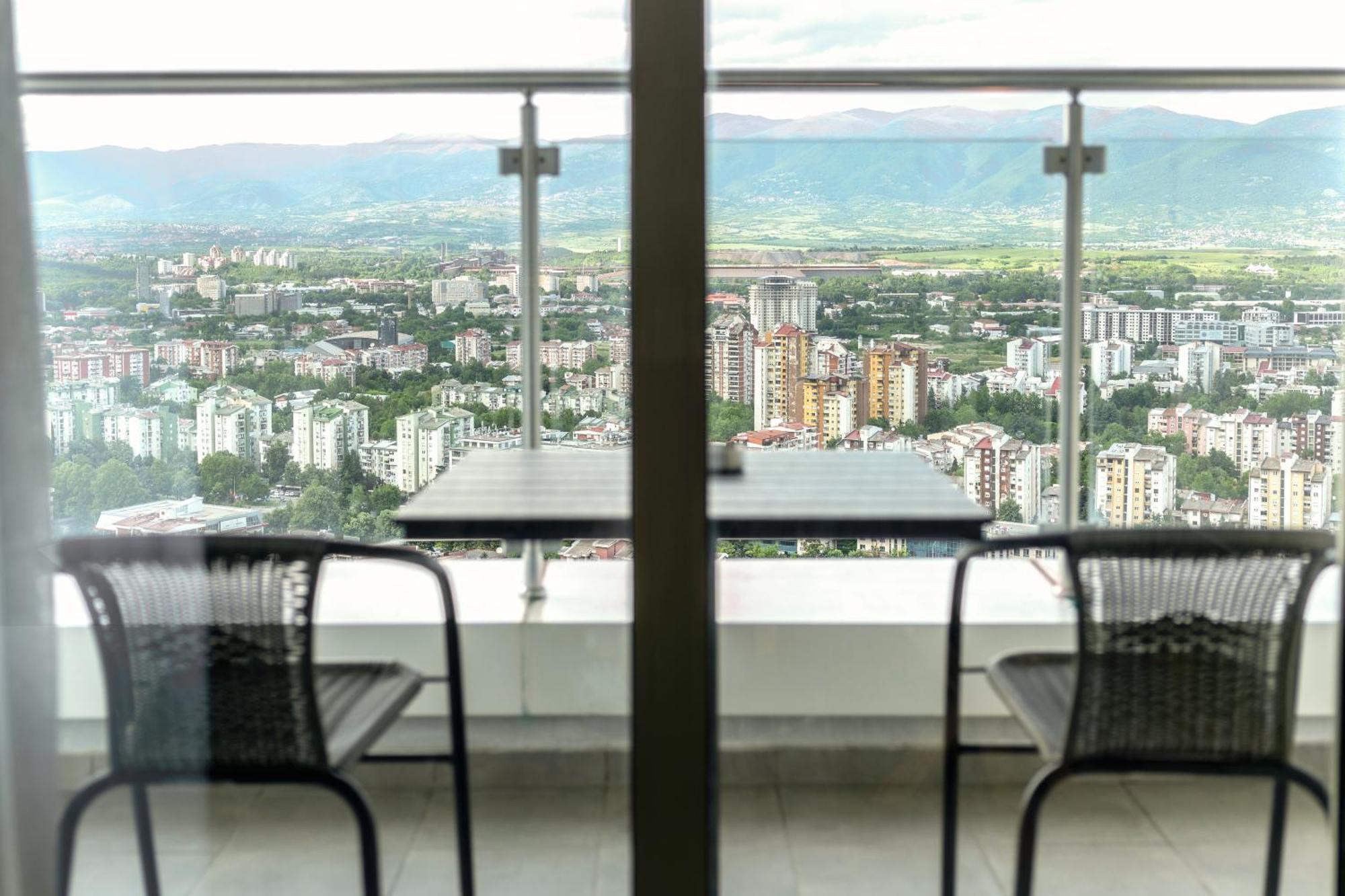 33Rd Floor Twin Apartments In Cevahir Sky City Complex With Pool, Spa, Fitness And Parking Included In Price Üsküp Dış mekan fotoğraf