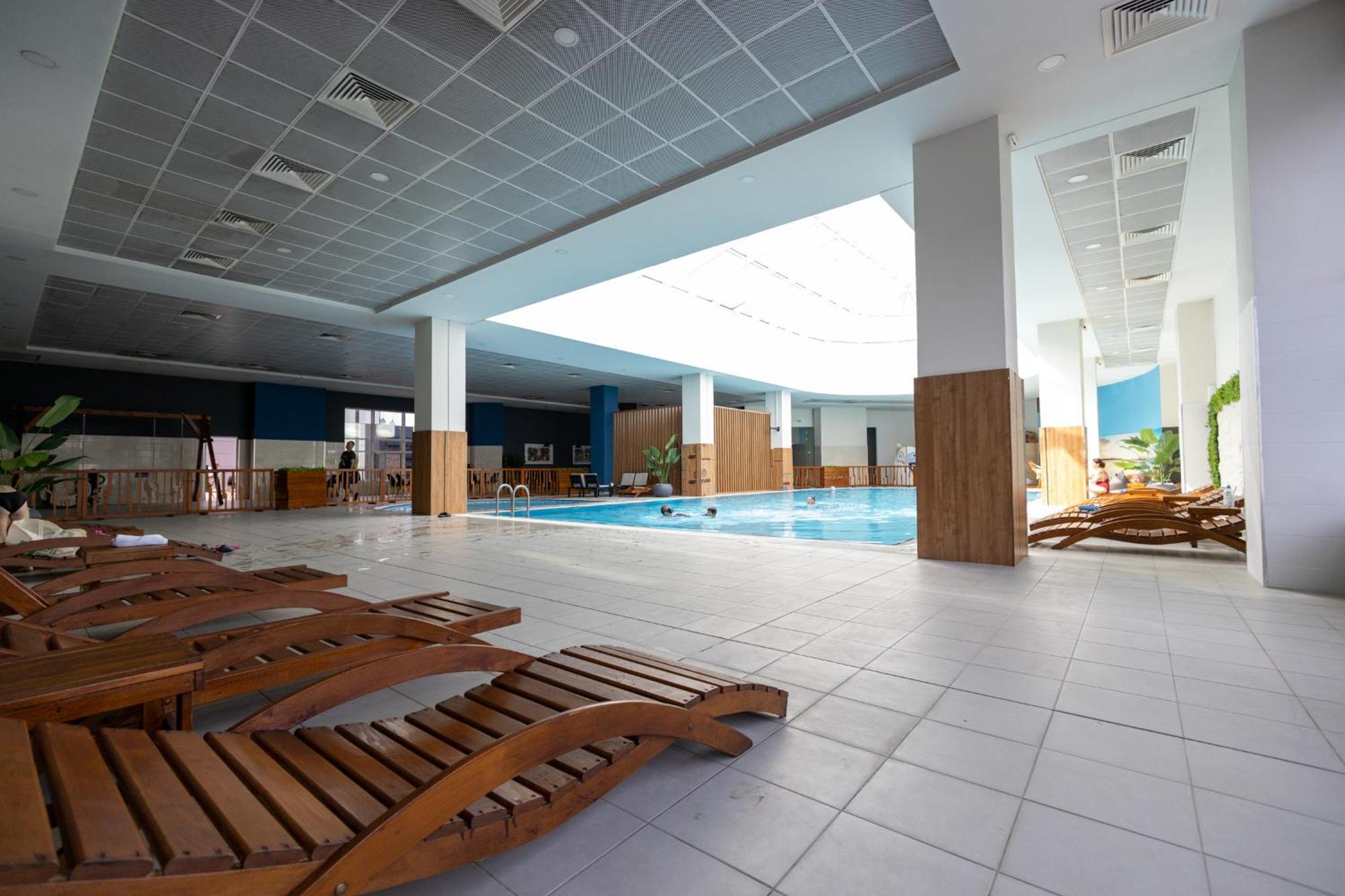 33Rd Floor Twin Apartments In Cevahir Sky City Complex With Pool, Spa, Fitness And Parking Included In Price Üsküp Dış mekan fotoğraf